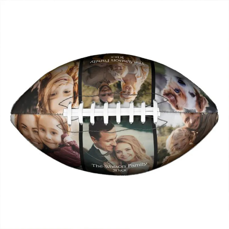 Personalized American Football with Custom Family Photo for A Unique Way to Preserve Memories