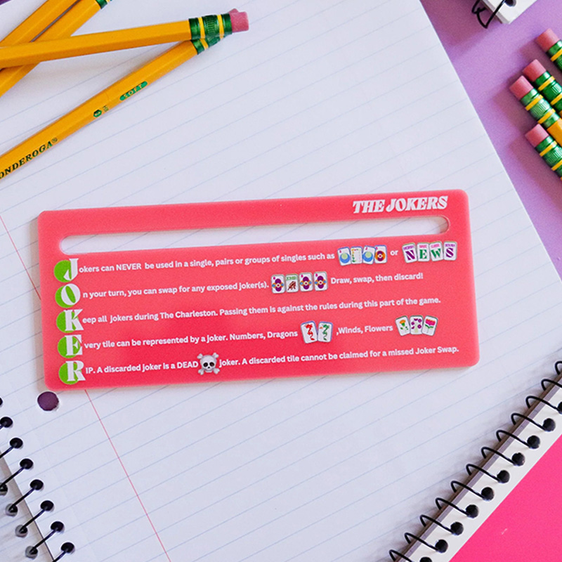 Mahjong Line Reader Gifts Mahjong Accessories Mahjong Line Finder for Mahjong Lover Gift