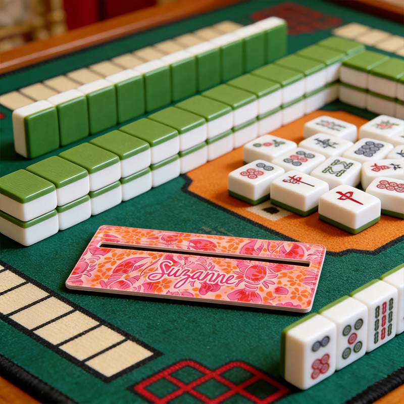 Personalized Mahjong Line Reader Tropical Vacation Style Mahjong Accessories Custom Mahjong Gifts Mahjong Line Finder Mahjong Lover Gift Mahjong Gift 