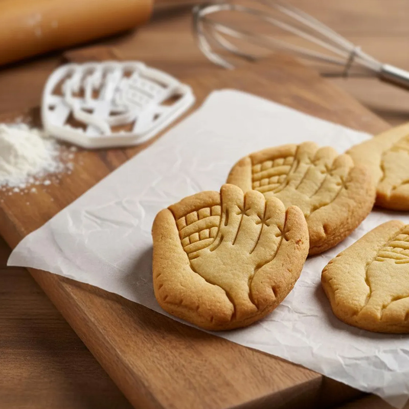 Personalized Sportball Baseball Softball Glove Cookie Cutter Sports Shape for Sport Lovers