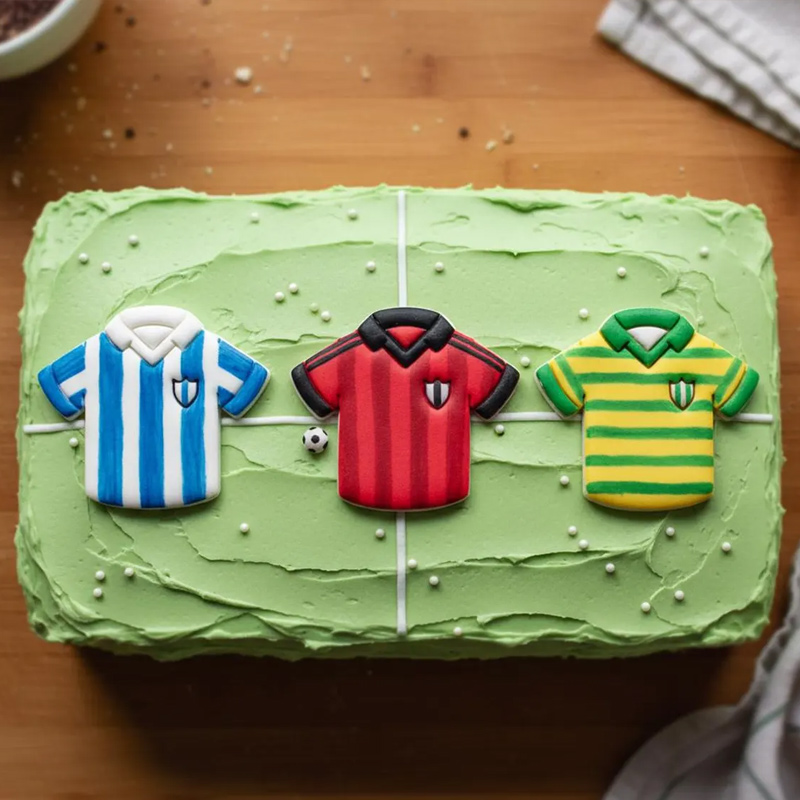 Personalized Sportball Soccer Jersey Cookie Cutter Sports Shape for Sport Lovers