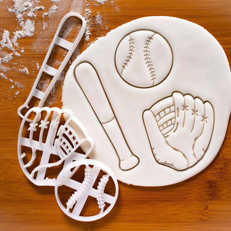 Personalized Sportball Baseball Softball Cookie Cutter Sports Shape for Sport Lovers