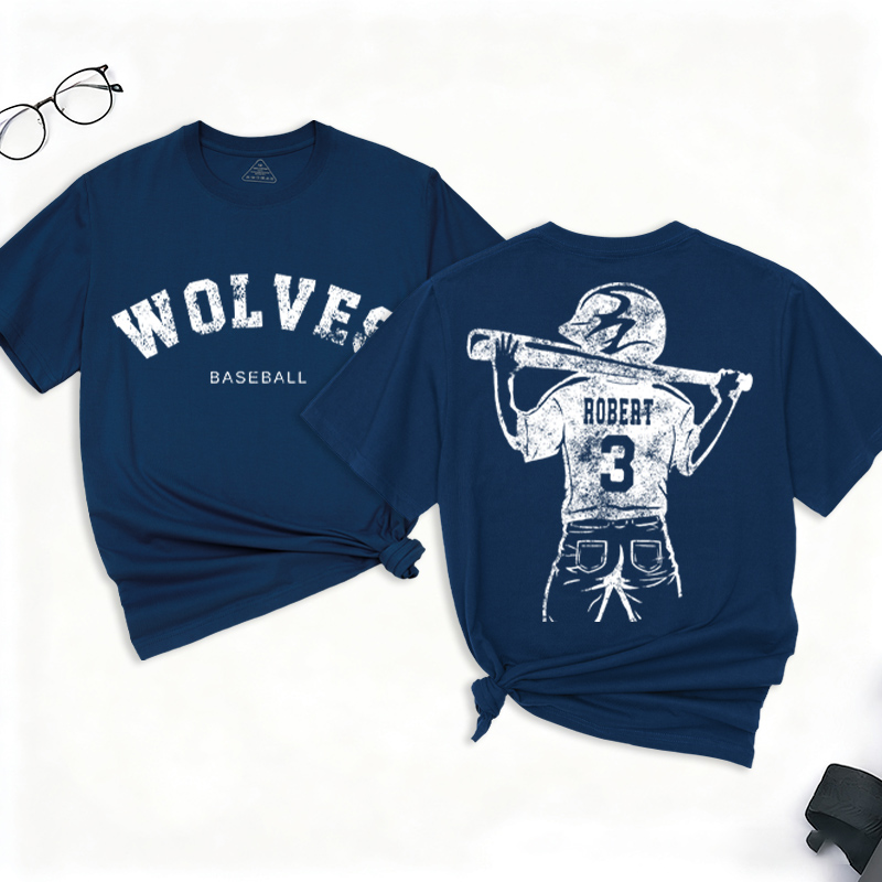 Personalized Baseball Mom Shirt Baseball Player Graphic Choice Custom Baseball Team Name Player Name Number Gift for Baseball Mom