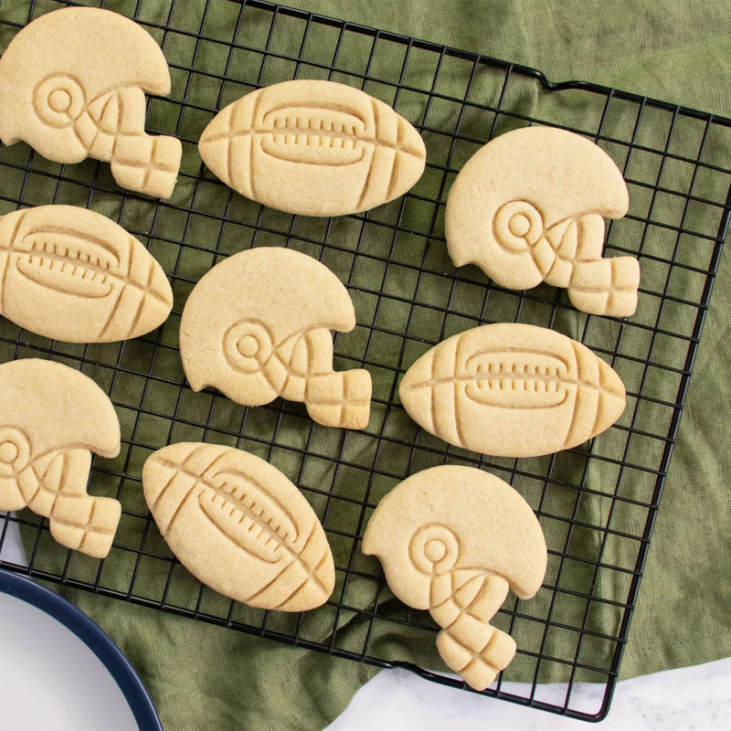 Personalized Sportball Football Helmet Cookie Cutter Sports Shape for Sport Lovers