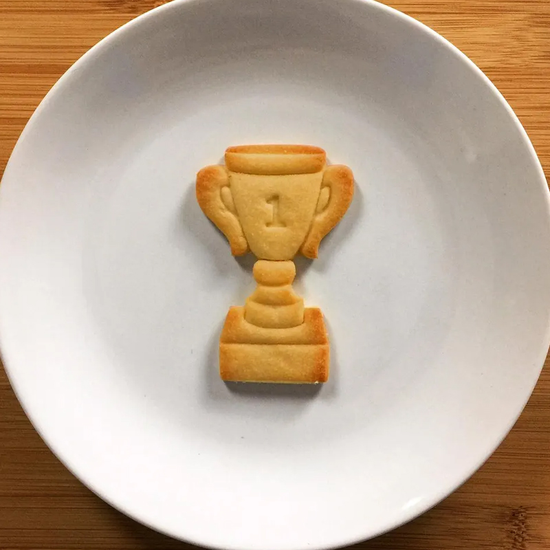 Personalized Sport Trophy Cookie Cutter Team Parties Achievement & Competitions Sports Shape for Sport Lovers