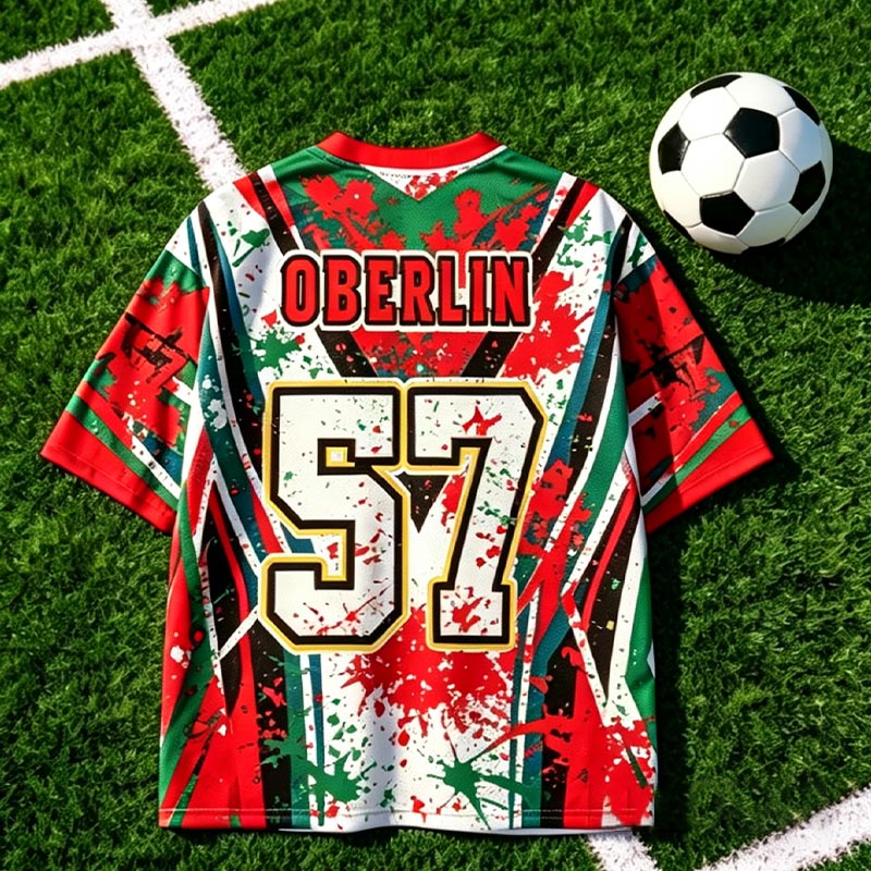 Personalized Football Mesh Jersey USA Canada Mexico Supporter Street Style Casual Jersey for Football Fans