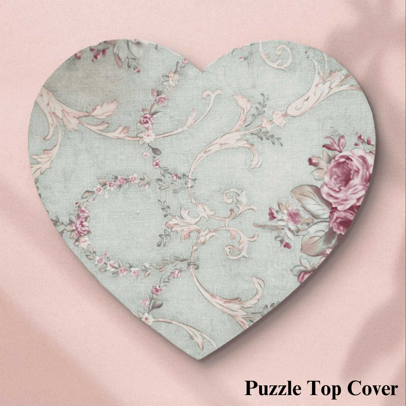 Personalized Heart Photo Wooden Puzzle Custom Couple Portrait Engraved Jigsaw Perfect for Anniversary Wedding or Valentine Gift