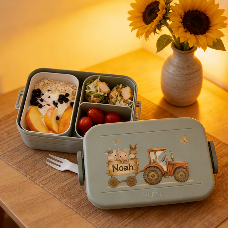 Personalized Mepal Lunchbox Animal World Lunchbox for Girls and Boys gift Personalized Birthday Gift School Enrollment Gift for kids