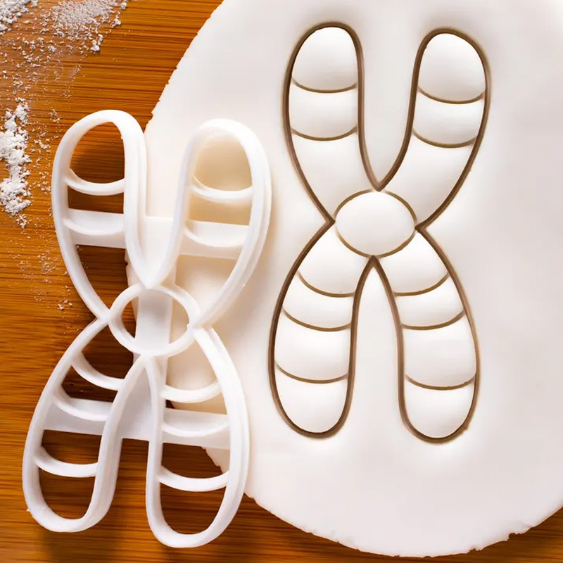 Personalized DNA Cookie Cutter 3D Printed Microbiology Genetics Science Baking Supplies Fondant Tool Craft Stamp for Geek Lover