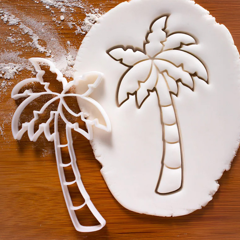 Personalized Surfboard Cookie Cutter Ocean Wave Design 3D Printed Baking Tool Beach Parties Craft Stamp for Fishing Lover