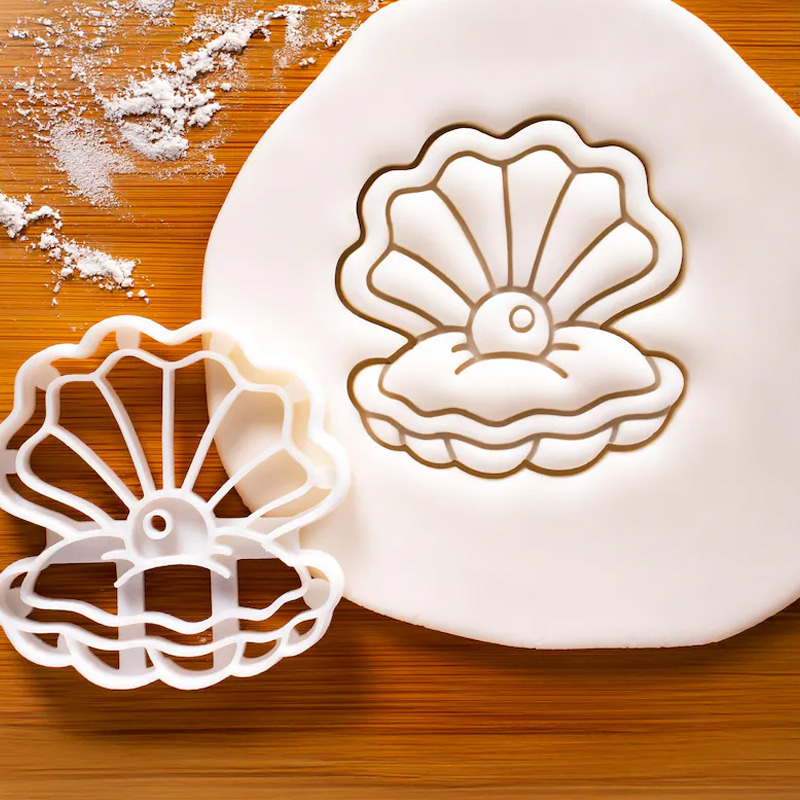 Personalized Sand Dollar Cookie Cutter Nautical Beach Theme Baking 3D Printed Baking Tool Beach Parties Craft Stamp for Fishing Lover