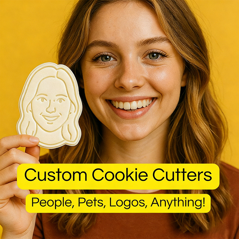 Personalized Face Photo Cookie Cutter Funny Cookie Gift Wedding Gift Custom Face Photo Gift Face Cookie Cutter Valentine's Day Gift 