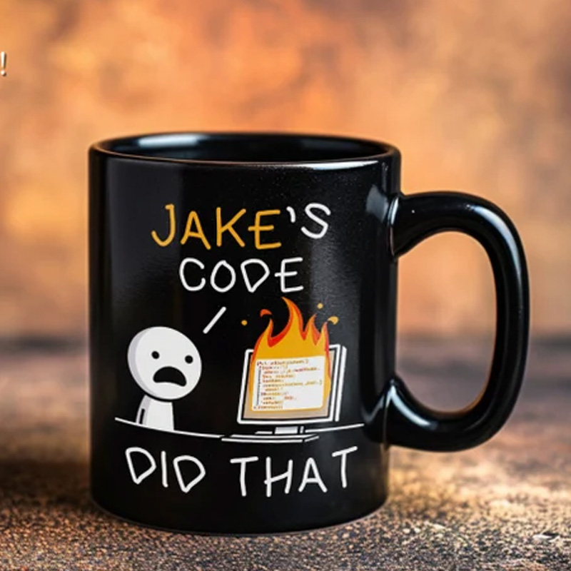 Personalized Coding Programmer Tech Humor Office Coding Gift for Geek Lover