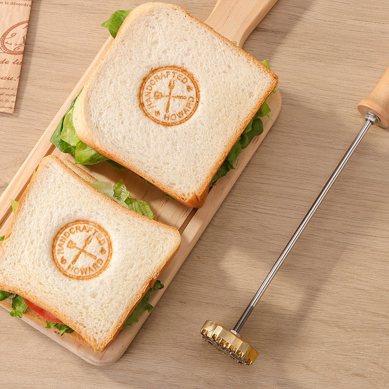 Personalized Branding Iron for Bread Custom Bread Stamp with Name Burger Branding Iron Food Branding Iron Baking Lover Gift Birthday Gift 