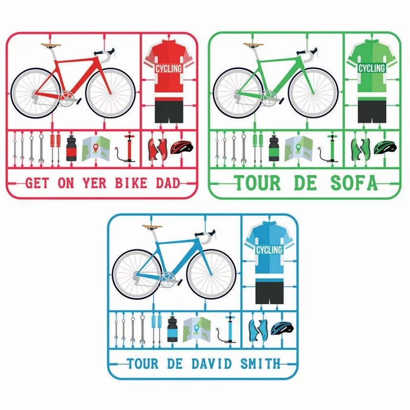 Personalised Airfix Bike Cushion Pillow for Biker Cycling Riding Lovers