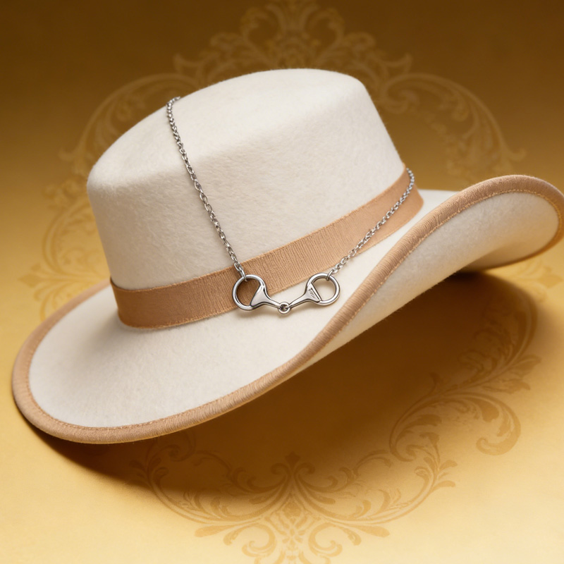 Personalized Snaffle Bit Necklace Horse Necklace Horse Charm Jewellery Gift for Equestrain Lovers