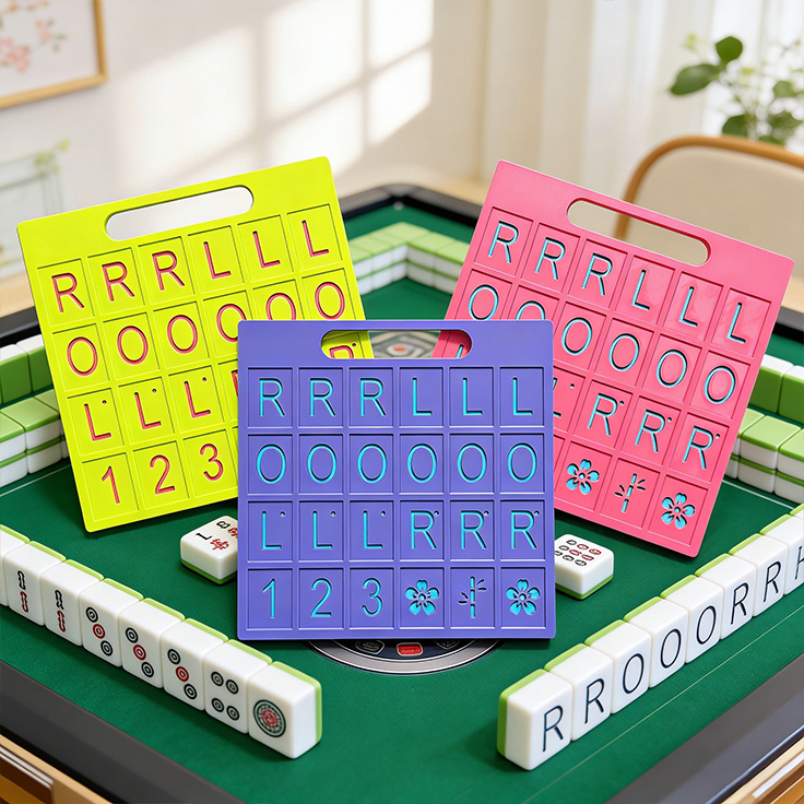 Personalized Mahjong Practice Board, Mahjong Beginner, Mahjong Line Reader, Charleston, Mahjong Accessories, Mahjong Scoreboard, for Learning and Scoring