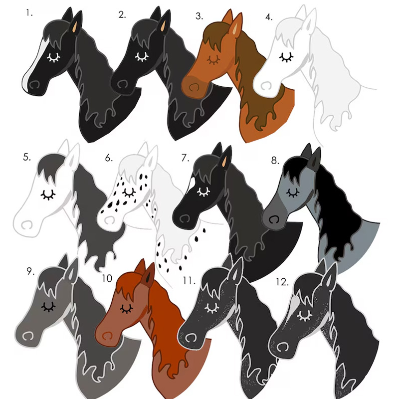 Personalized Horse Bridle ID Tag Equine Charm Aluminium Gift for Equestrain Lovers