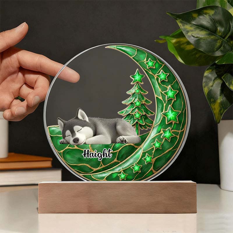 Personalized Dog Lover Beside You Dog Light