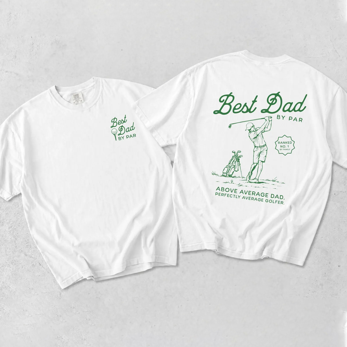 Golf Dad Shirt Best Dad By Par T-Shirt Fathers Day Gift Golf