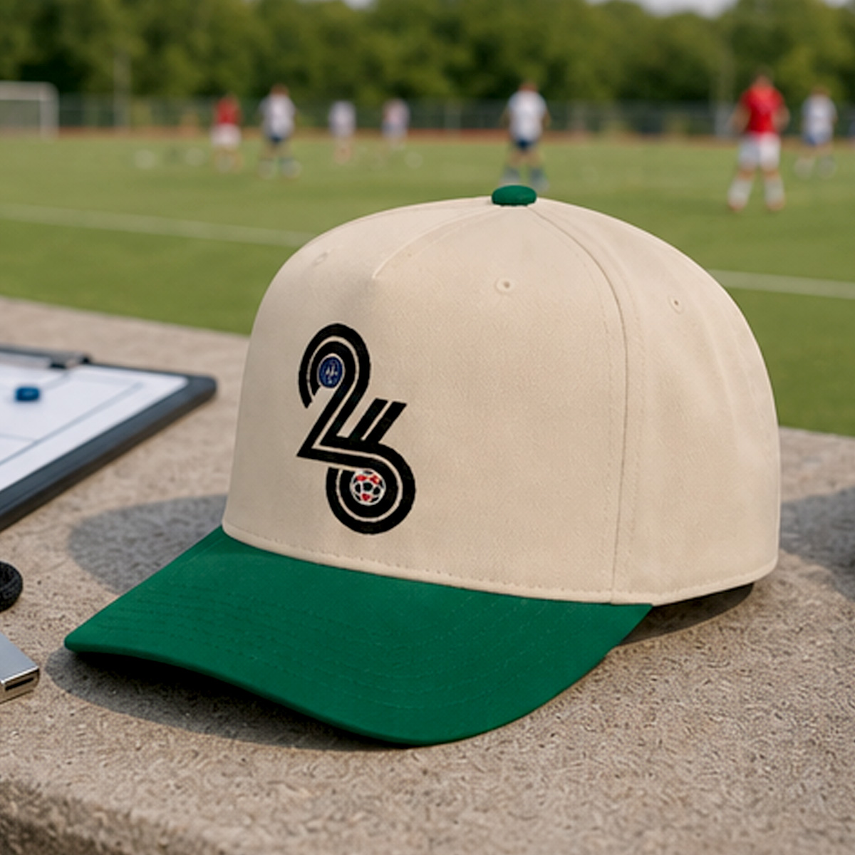 Personalized 2026 World Football Hat Embroidery 26 and Custom Name Gift for Football Fans