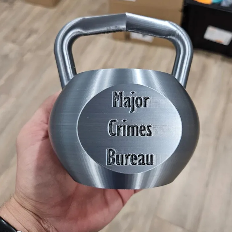 Personalized KettleBell Pen Holder Gym Desk Organizer Gym Gift CrossFit Pen Cup Gym Accessory Great Gift for Coach Trainer Gym Lover