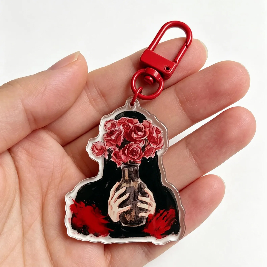 Obsession Acrylic Keychains One Wish Keychains Bag Decor Obsession One Wish Willow Charm