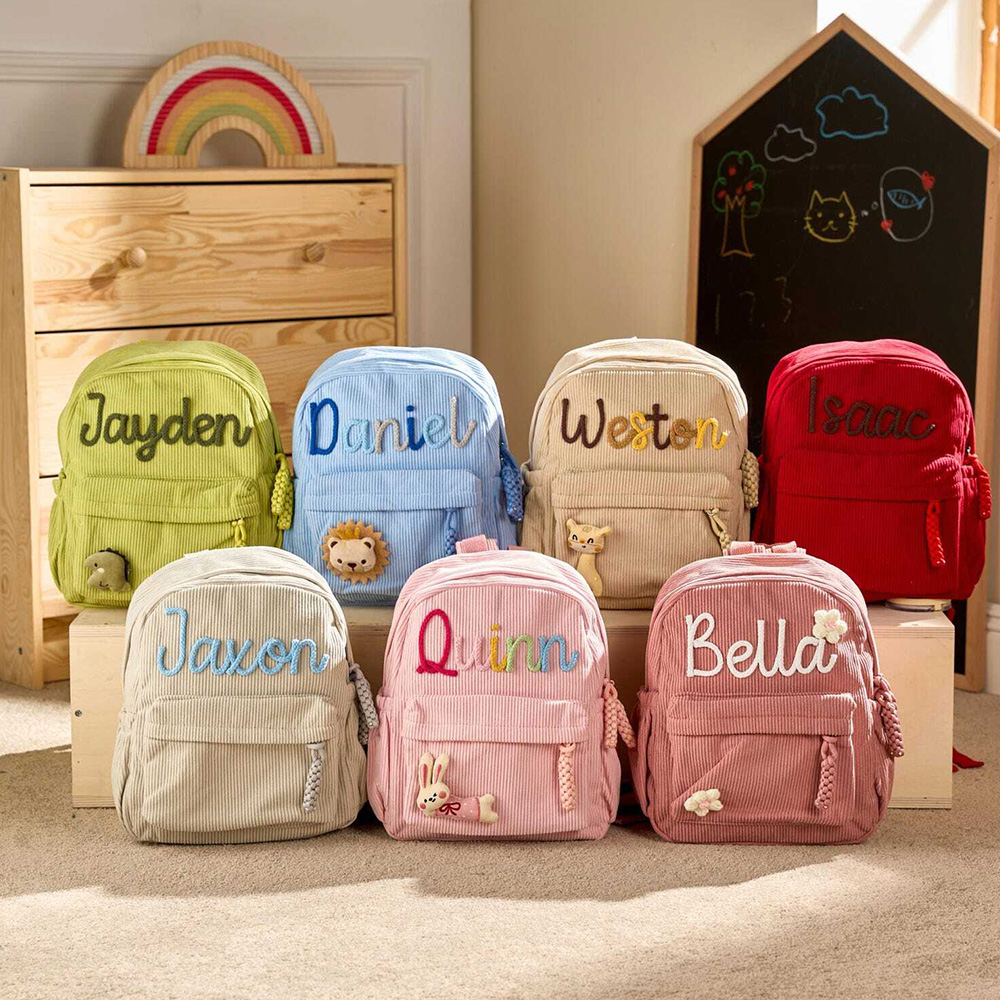 Personalized Toddler Backpack With Name Kindergarten Gift Back to School Summer Camp Bag Kids Preschool Bag