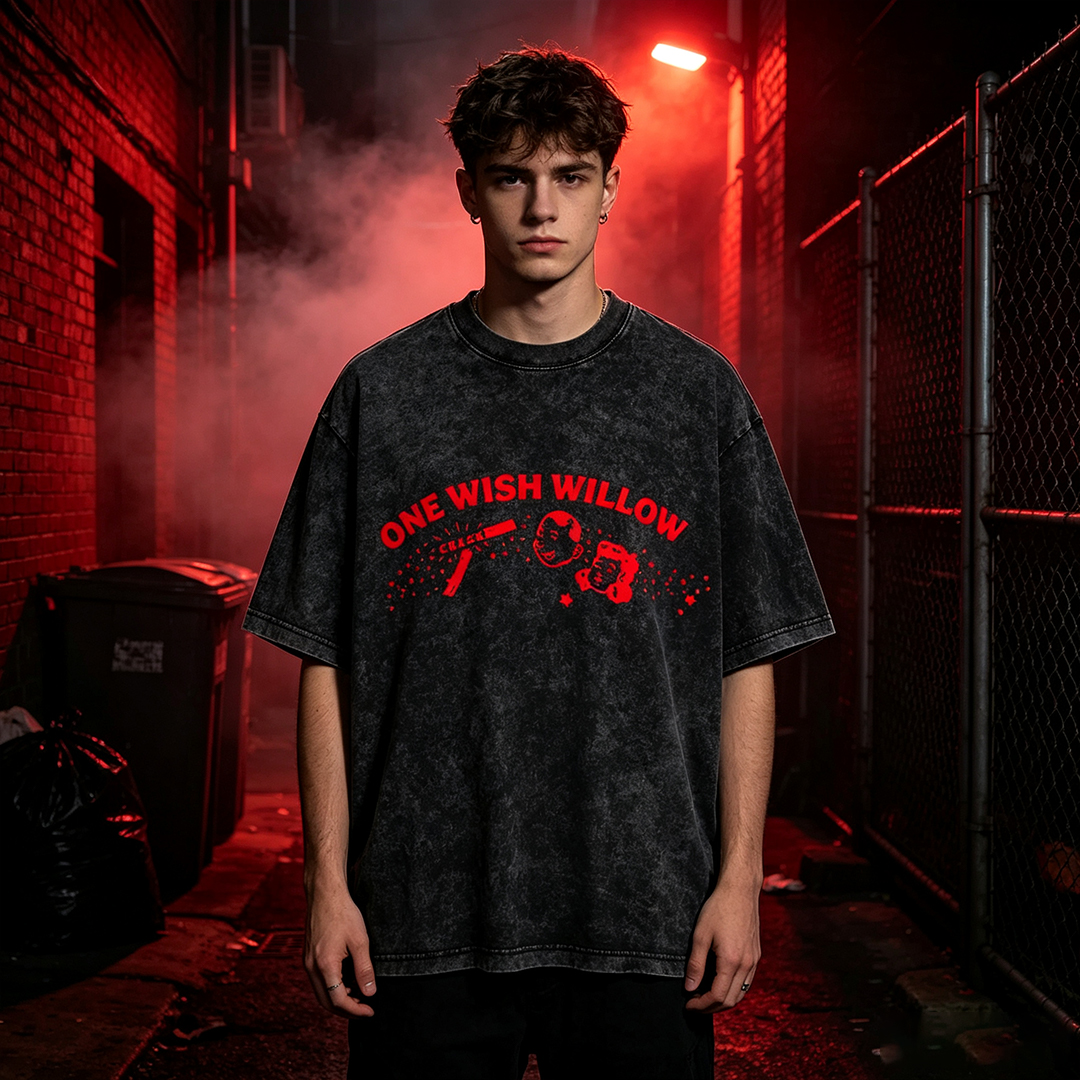 Obsession One Wish Willow Washed T-Shirt for Movie Fans