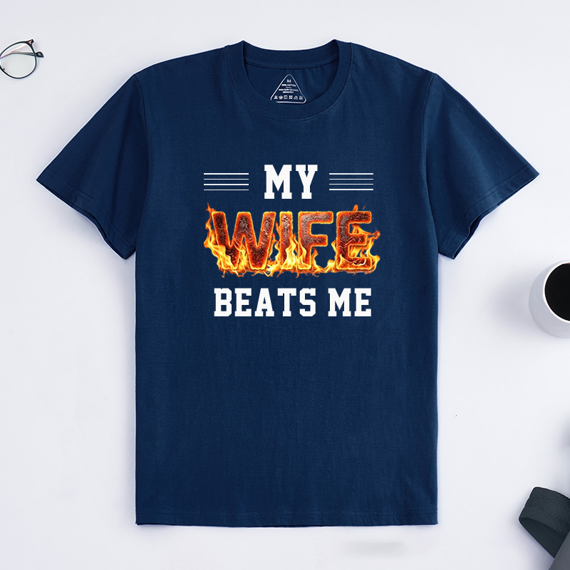 Personalized My Wife Beats Me Shirt Vintage Husband And Wife Shirts Husband Shirt For Men Funny Husband Shirt Funny Husband Gift