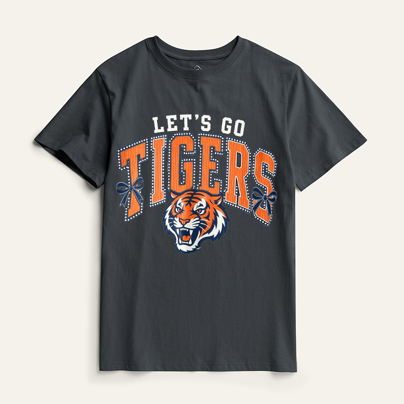 Personalized School Mascot Classic T-Shirt Let's Go Team School Spirit Team Back To School Gift