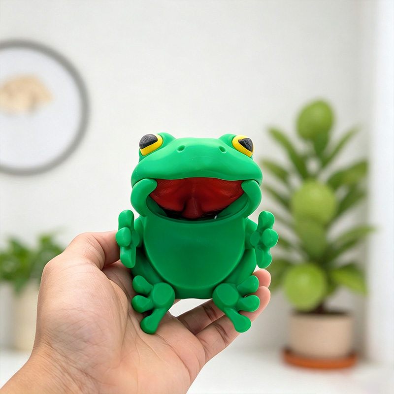 3D Printed Frog Can Cover Funny Novelty Drink Hugger for Husband Anniversary Gift for Him Couple Camping Can Can Protector 
