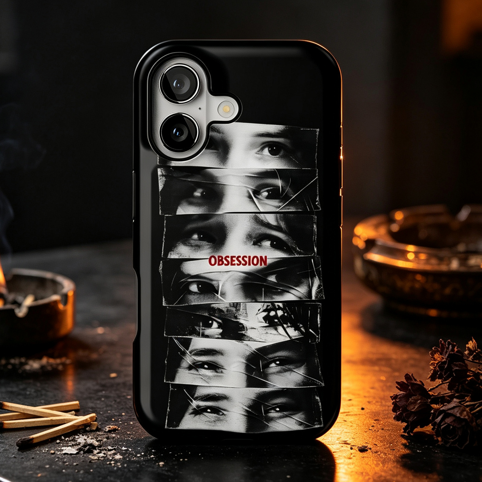 Black Eyes Phone Case Wish Branch Gift for Movie Fans