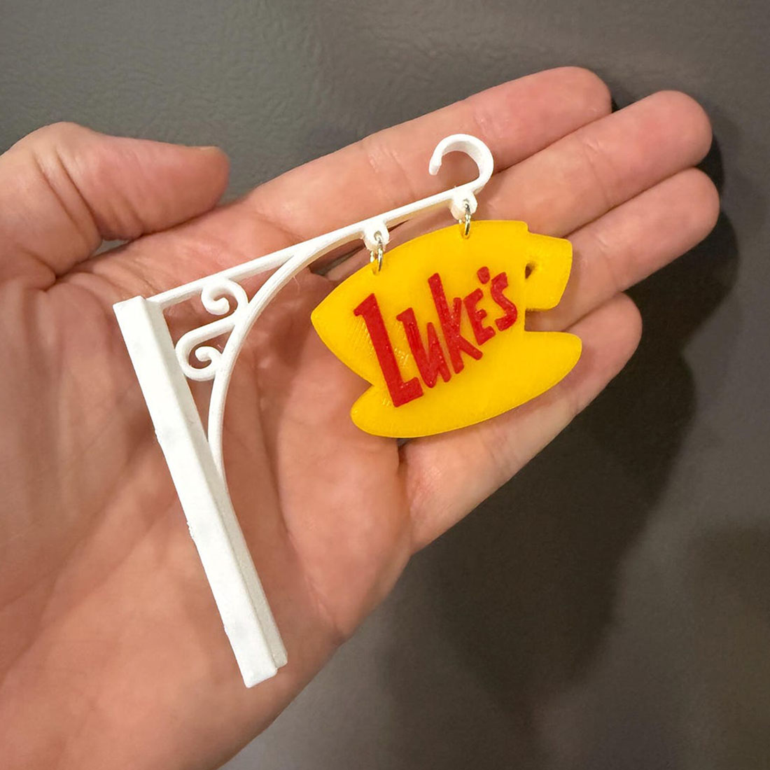 Luke’s Style Coffee Refrigerator Magnet 3D Printed Kitchen Decor
