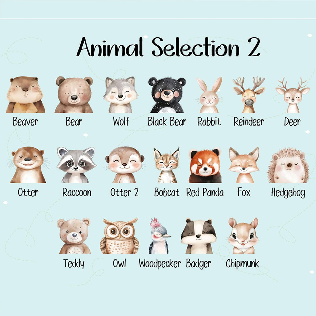 Cute Animal Polka dot Name Badge Nurse Doctor Student Midwife  Hospital