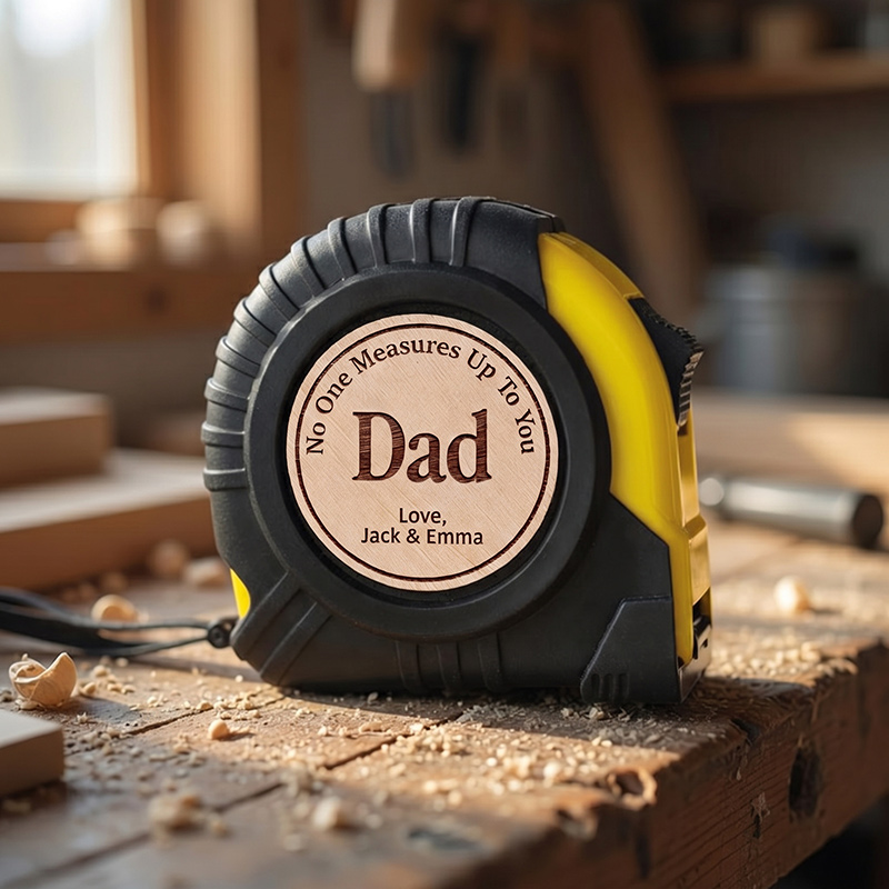 Personalized No One Measures Up Tape Measure Custom Engraved Tape Measure Gift for Dad Papa Housewarming Gift New Home Tool Accessories