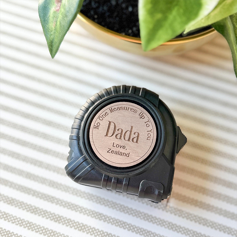 Personalized No One Measures Up Tape Measure Engraved Tape Measure Dad Birthday Gift from Kids Custom Gift for Dad