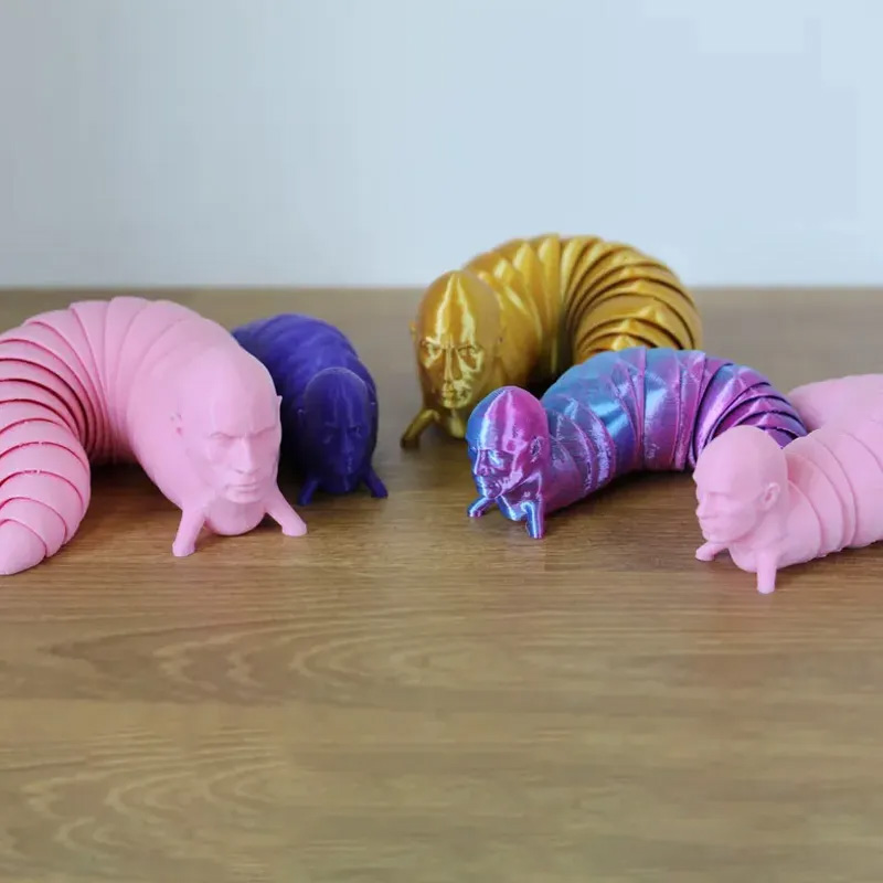 Personalized 3D Printed The Rock Fidget Slug Mucsle Man Gift for Friends Gym Rat Gym Lovers