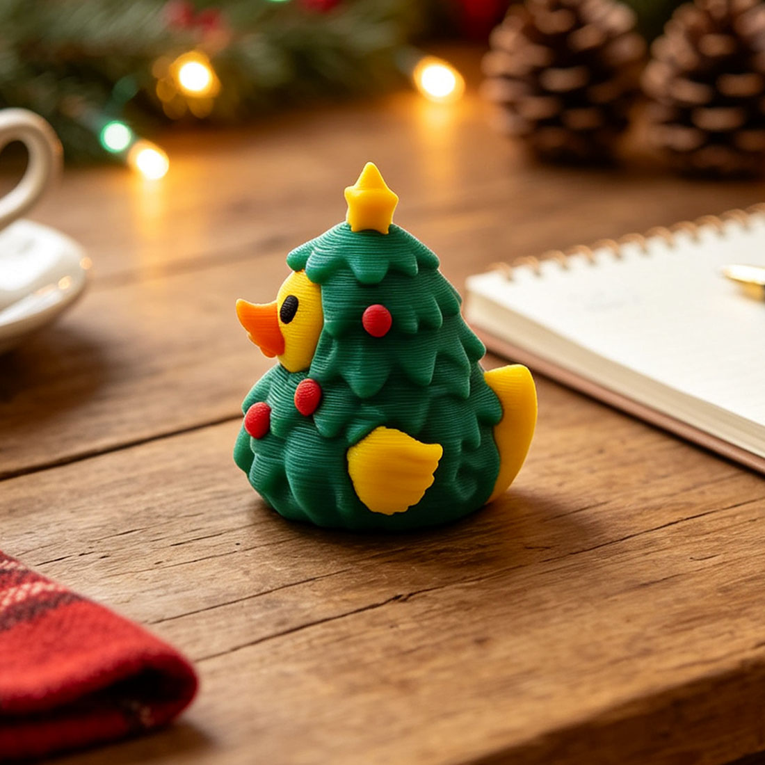 Mini Christmas Tree Duck Christmas Cruise Duck Mini Holiday Duck