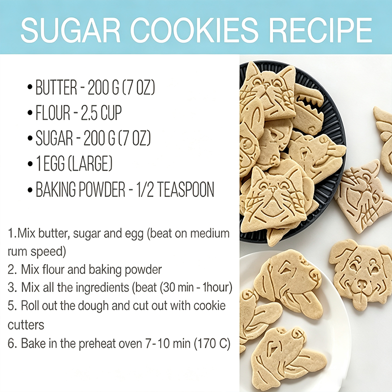 Personalized Christmas Dog Cookie Cutter | Personalized Gift for Pet Owners