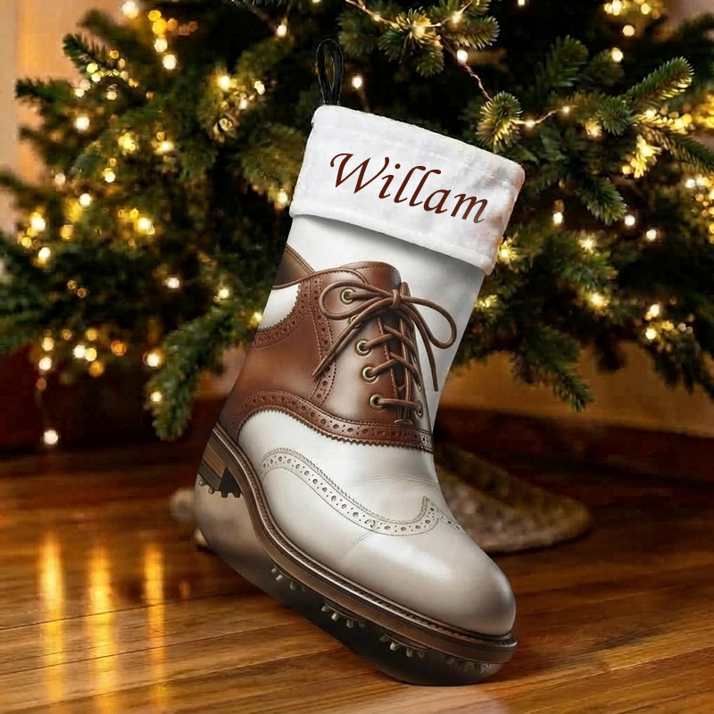 Personalized Horse Tack Bridle Christmas Stocking | Equestrian Rider Gift, Western Farm Xmas Decor
