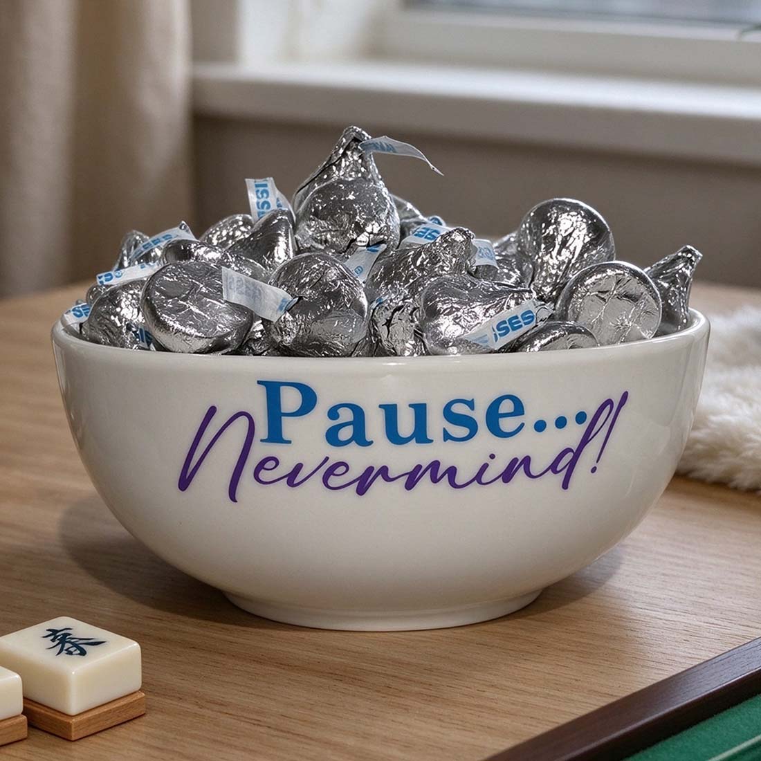 Mahjong Candy or Snack Bowl