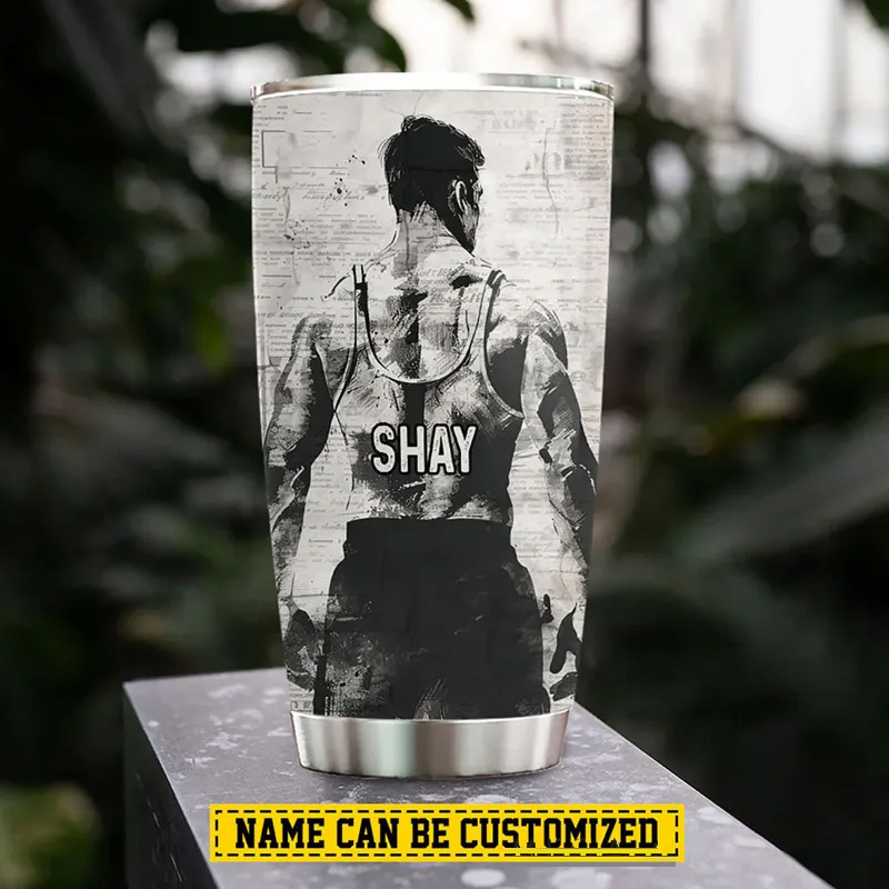 Personalized Training Wrestling Life Lessons Tumbler Wrestling Lovers Fitness Gym Lovers