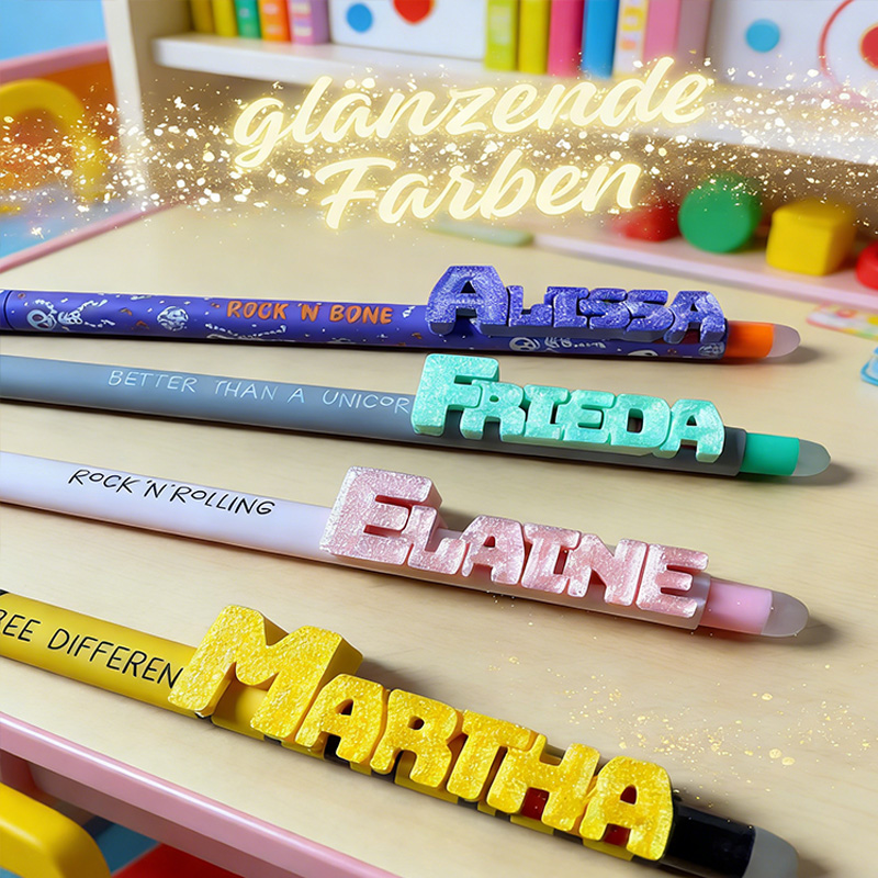 Personalized Clip with/without LEGAMI pen gift for kids perfect for starting school for the school cone as a birthday present or souvenir