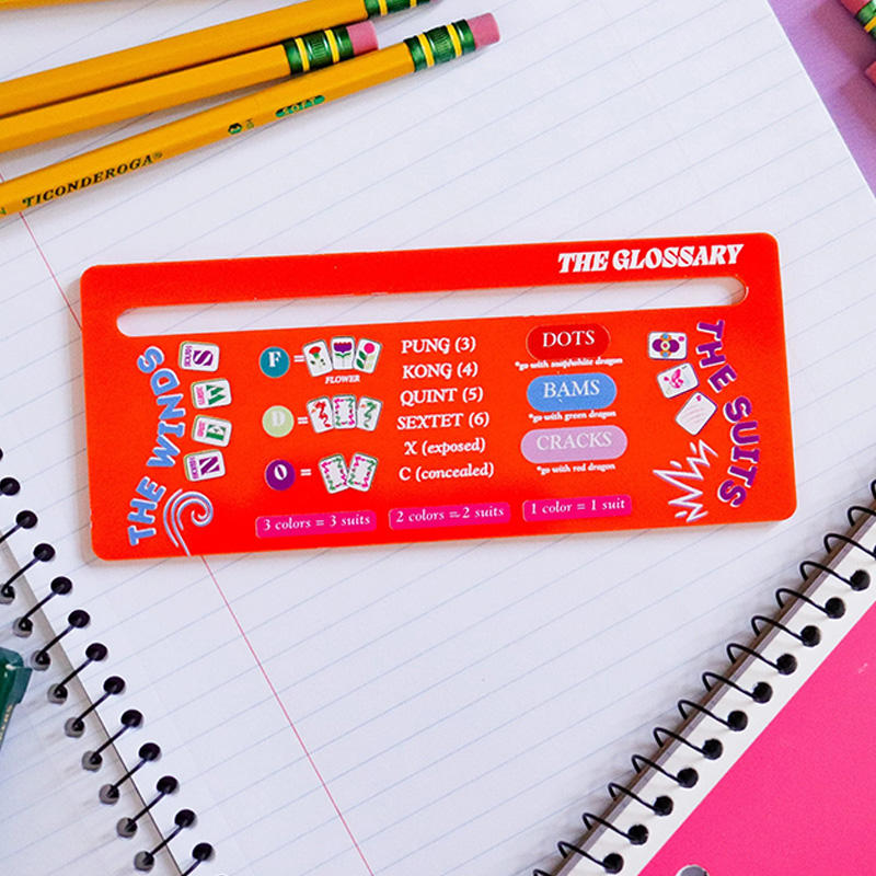 Mahjong Line Reader Gifts Mahjong Accessories Mahjong Line Finder for Mahjong Lover Gift