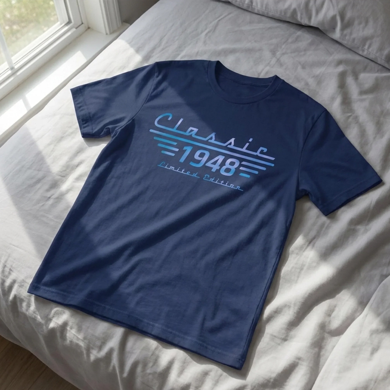 Personalized Classic T-Shirt Limited Edition Just A Little Iconic Father's Day Birthday Custom Year Gifts for Family 
