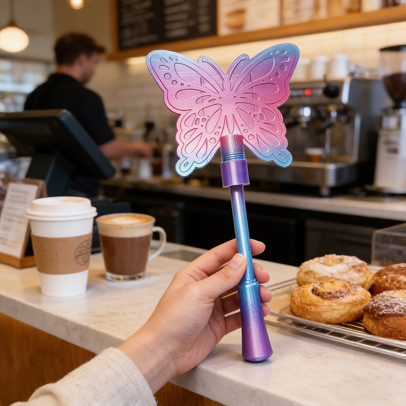 Butterfly Magic Wand Tap-to-Pay Wand – 3D Printed Credit Card Holder