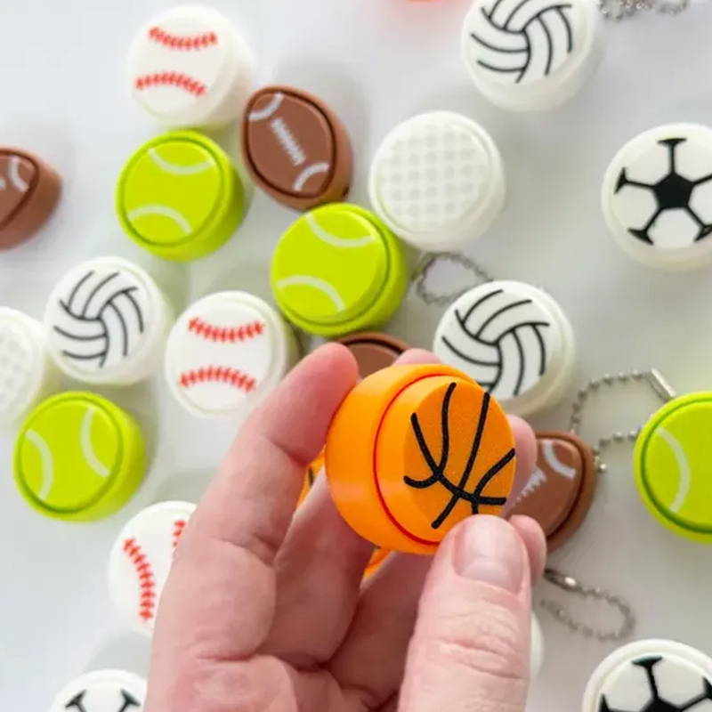 Personalized Sports-Themed Clickers with Custom Designs for Fans