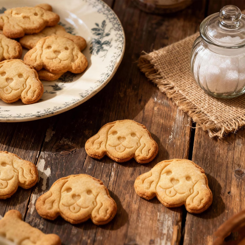Personalized Pet Face Cookie Cutter from Photo Baking Mold for Dog and Cat Lovers
