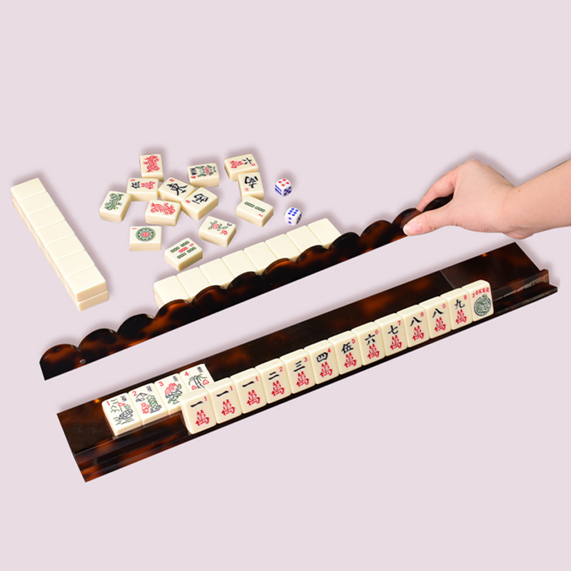 Acrylic Mahjong Pushers Magnetic Wave Pushers Available in Five Colors